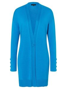 More & More Kardigan w kolorze niebieskim rozmiar: 38. Niebieskie kardigany More & More, z wiskozy. Za 131,43 zł.