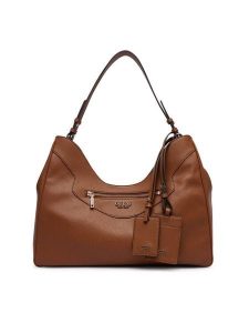 Guess Torebka Antonia HWBG21 83010 Brązowy. Brązowe torebki klasyczne Guess, z aplikacjami, ze skóry, bez dodatków. Za 634,99 zł.