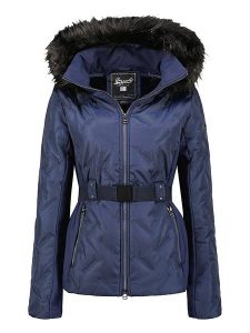 Geographical Norway Kurtka pikowana "Barnir" w kolorze granatowym rozmiar: XL. Niebieskie kurtki Geographical Norway, xl, bez wzorów, bez kaptura. Za 314,05 zł.