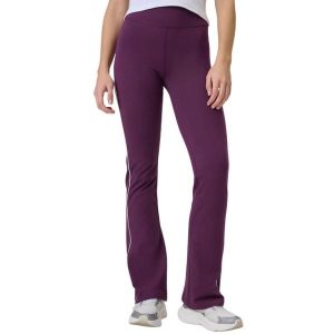 Legginsy damskie 4F CAS. Czerwone legginsy 4f, bez wzorów, z dzianiny, z podwyższonym stanem. Za 99,99 zł.