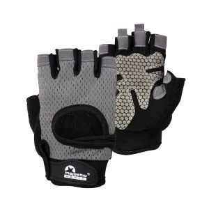 Rękawiczki treningowe Majestic Sport krótkie. Szare rękawiczki MAJESTIC SPORT, bez wzorów. Za 44,99 zł.