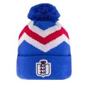 Czapka Dla Dorosłych - Anglia - Niebieski. Niebieskie czapki COPA FOOTBALL, bez wzorów, z dzianiny. Za 105,97 zł.