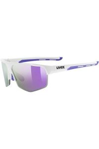 Okulary przeciwsłoneczne sportowe Axos Set. Białe okulary przeciwsłoneczne UVEX. Za 282,08 zł.