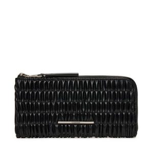 Portfel Calvin Klein. Czarne portfele Calvin Klein, bez wzorów. Za 189,99 zł.