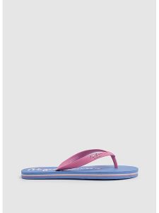 Pepe Jeans FOOTWEAR Japonki w kolorze niebiesko-jasnoróżowym rozmiar: 37. Niebieskie klapki Pepe Jeans FOOTWEAR, bez wzorów, z jeansu, z otwartym noskiem, bez obcasa. Za 70,24 zł.
