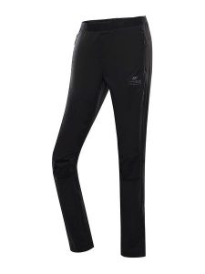 Alpine Pro Spodnie softshellowe "Abara" w kolorze czarnym rozmiar: XL. Czarne spodnie dresowe Alpine Pro, m, bez wzorów, outdoorowe. Za 109,78 zł.
