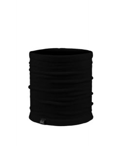 Chusta wielofunkcyjna Polar Neck Warmer. Czarne apaszki i chusty Buff, bez wzorów, z materiału. Za 76,11 zł.