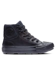Converse Skórzane sneakersy "Chuck Taylor All Star Berkshire" w kolorze czarnym rozmiar: 31. Czarne trampki Converse, bez wzorów, za kostkę, bez zapięcia. Za 153,71 zł.