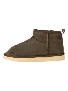 Inselhauptstadt Botki w kolorze khaki rozmiar: 39. Brązowe botki Inselhauptstadt, bez wzorów, z materiału, bez obcasa, bez zapięcia. Za 416,95 zł.