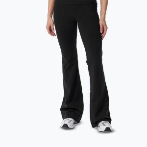Legginsy treningowe damskie Cardio Bunny Flare. Czarne legginsy Cardio Bunny, bez wzorów, z elastanu. Za 189,99 zł.