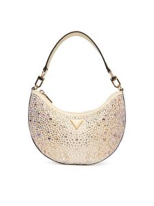 Guess Torebka Tasmin Mini HWEG99 31720 Złoty. Żółte torebki klasyczne Guess, z aplikacjami, z materiału, bez dodatków. Za 589,99 zł.