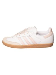 Adidas Skórzane sneakersy "Samba OG" w kolorze białym rozmiar: 43 1/3. Białe trampki ADIDAS, bez wzorów, bez zapięcia. Za 373,35 zł.