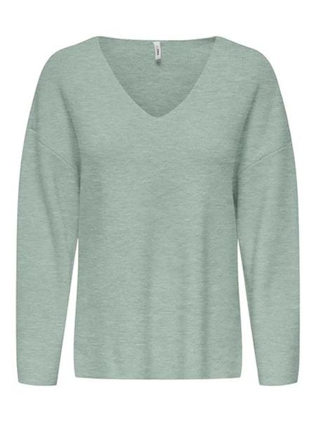 ONLY Sweter w kolorze miętowym rozmiar: S. Zielone swetry oversize ONLY, s, bez wzorów, ze splotem, bez ramiączek. Za 74,11 zł.