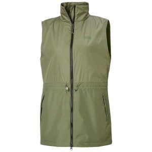 Damska kurtka bez rękawów Helly Hansen Essence Spring. Zielone kurtki Helly Hansen, na lato, bez wzorów, bez kaptura. Za 425,50 zł.
