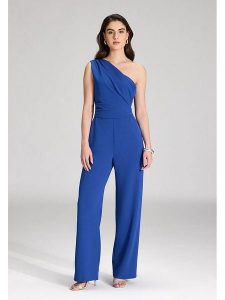 SWING Kombinezon w kolorze niebieskim rozmiar: 36. Niebieskie kombinezony Swing, bez wzorów, bez kołnierzyka, bez ramiączek. Za 234,95 zł.