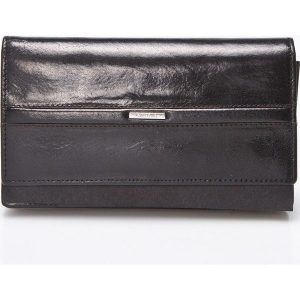 Samsonite - Portfel skórzany. Czarne portfele marki Samsonite, z materiału. W wyprzedaży za 249,90 zł.