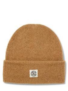 Msch Copenhagen czapka z zawartością wełny - MSCHHope Kobiety Sztuczne włókno brązowy, ONE SIZE. Brązowe czapki MSCH Copenhagen, bez wzorów, z materiału. Za 89,95 zł.