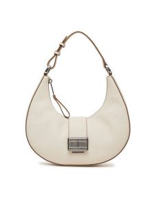 Tommy Jeans Torebka Tjw Crush Shoulder Bag AW0AW17539 Beżowy. Brązowe torebki klasyczne Tommy Jeans, bez wzorów, z jeansu, bez dodatków. Za 389,99 zł.