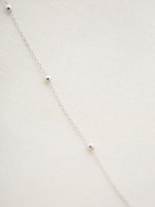 Lodie Silver Srebrna bransoletka na kostkę rozmiar: onesize. Szare bransoletki Lodie Silver, srebrne. Za 61,60 zł.