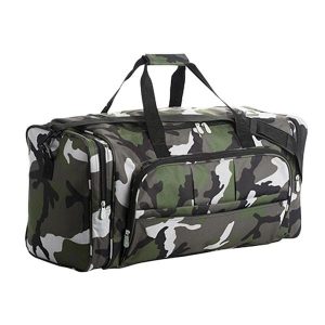 Torba Treningowa Camo Podróżna Weekend. Zielone torby podróżne i sportowe SOL'S, bez wzorów, z materiału, na ramię. Za 254,99 zł.
