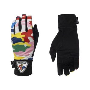 Damskie rękawice narciarskie Rossignol JCC I Tips. Czarne rękawiczki Rossignol, bez wzorów. Za 263,50 zł.