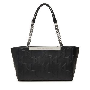 Torebka KARL LAGERFELD. Czarne torebki klasyczne KARL LAGERFELD, bez wzorów, bez dodatków. Za 579,99 zł.