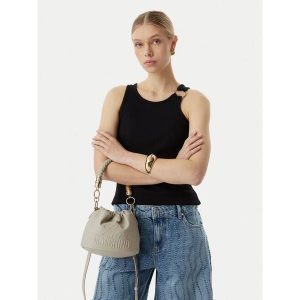 Torebka LOVE MOSCHINO. Szare torebki klasyczne LOVE MOSCHINO, bez wzorów, bez dodatków. Za 657,99 zł.