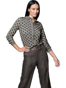 Heine Koszula w kolorze khaki rozmiar: 38. Brązowe koszule Heine, bez wzorów, bez kołnierzyka, bez ramiączek. Za 56,99 zł.