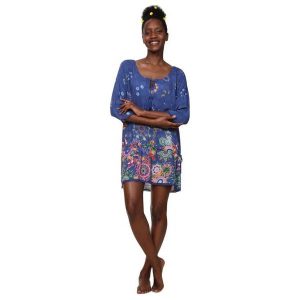 Desigual Sukienka Damska Top Melina L Ciemnnoniebieska. Sukienki marki Desigual. Za 349,00 zł.