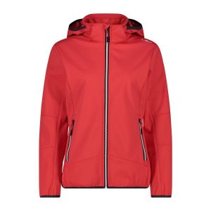 Kurtka damska turystyczna CMP 32A0456. Czerwone kurtki CMP, l, bez wzorów, bez kaptura. Za 473,05 zł.