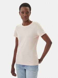 BOSS T-Shirt C_Esogo_1 50506973 Różowy Regular Fit. Czerwone t-shirty Boss, xs, bez wzorów, z bawełny, bez kołnierzyka, bez ramiączek. Za 229,99 zł.