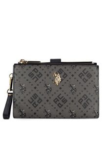 U.S. Polo Assn. Portfel BIUXT6224WVP Czarny. Czarne portfele U.S. Polo Assn., bez wzorów. Za 199,99 zł.