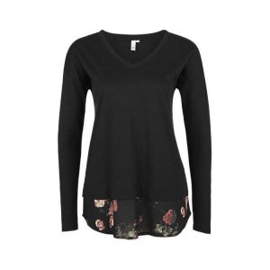 S.Oliver T-Shirt Damski Xs Czarny. T-shirty marki s.Oliver. W wyprzedaży za 58,00 zł.