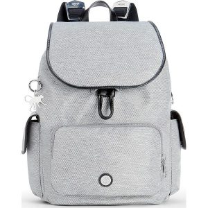 Plecak "City Pack S" w kolorze jasnoszarym - 27 x 33,5 x 19 cm. Plecaki marki Kipling. W wyprzedaży za 193,95 zł.