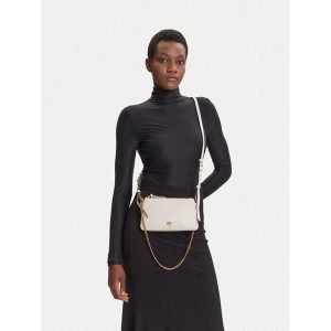 Torebka PINKO. Białe torebki klasyczne Pinko, bez wzorów, bez dodatków. Za 686,99 zł.