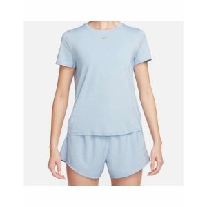 Koszulka do biegania damska Nike One Classic Dri-Fit. Niebieskie bluzki Nike, m, bez wzorów, sportowe, bez kołnierzyka, bez ramiączek. Za 149,99 zł.