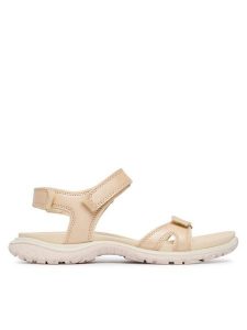 ECCO Sandały Offroad Roam 85333301009 Beżowy. Brązowe sandały ecco, bez wzorów, ze skóry, bez obcasa, na płaskiej podeszwie, bez zapięcia. Za 479,99 zł.