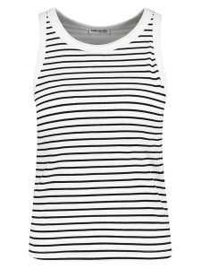 Sublevel Top w kolorze białym rozmiar: M. Białe topy Sublevel, m, bez wzorów, bez kołnierzyka, bez ramiączek. Za 60,99 zł.