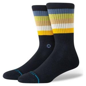Skarpety Stance Maliboo Crew. Czarne skarpetki Stance, bez wzorów. Za 50,99 zł.