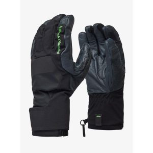 Rękawiczki damskie Black Diamond Punisher Gloves. Czarne rękawiczki Black Diamond, bez wzorów. Za 333,99 zł.