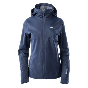 Kurtka damska Hi-Tec Lady Lanco - granatowa, Rozmiar M. Brązowe kurtki Hi-tec, l, bez wzorów, bez kaptura. Za 229,99 zł.