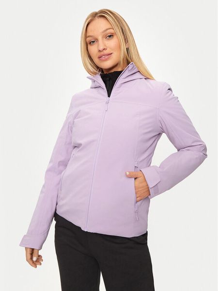 4F Kurtka narciarska 4FWAW24TTJAF572 Fioletowy Regular Fit. Fioletowe kurtki sportowe 4f, na zimę, xs, bez wzorów, z syntetyku, bez kaptura, narciarskie. Za 279,99 zł.