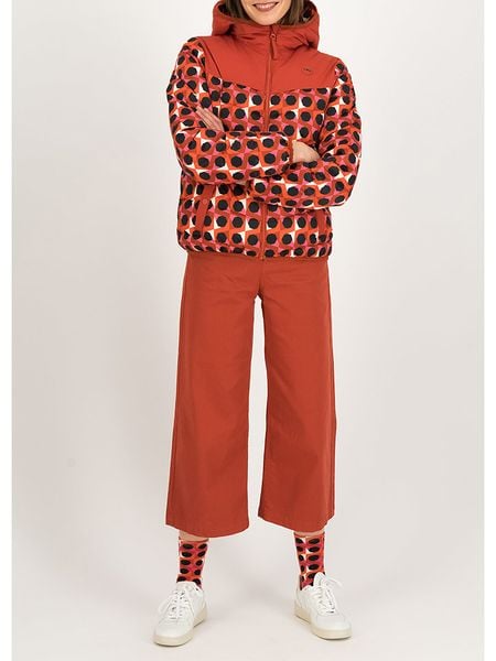 Blutsgeschwister Kurtka pikowana "Cloud Stepperlittle" w kolorze czerwono-czarnym rozmiar: XL. Czerwone kurtki Blutsgeschwister, xl, bez wzorów, bez kaptura. Za 310,38 zł.