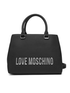 LOVE MOSCHINO Torebka JC4022PP0NKD000B Czarny. Czarne torebki klasyczne LOVE MOSCHINO, bez wzorów, ze skóry, bez dodatków. Za 669,99 zł.