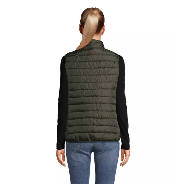 Damska kurtka bez rękawów Sol's Stream. Zielone kurtki SOL'S, s, bez wzorów, z puchu, bez kaptura. Za 176,50 zł.