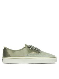 Vans Tenisówki Authentic VN000EHHFSG1 Zielony. Zielone trampki Vans, bez wzorów, ze skóry, bez zapięcia. Za 369,99 zł.