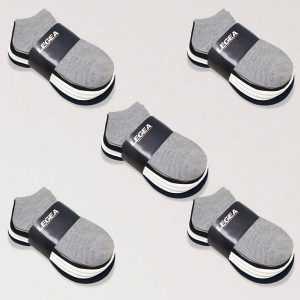 Techniczne skarpety treningowe Ghost - 25 par wielokolorowe. Białe skarpetki LEGEA, bez wzorów, z elastanu. Za 86,00 zł.