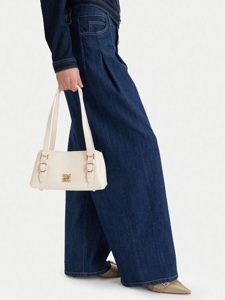 Nine West Torebka CEO-Amara-LDA8703 Écru. Torebki klasyczne Nine West, bez wzorów, z materiału, bez dodatków. Za 199,99 zł.