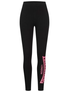 Damskie legginsy Lonsdale Merridge. Czarne legginsy Lonsdale, bez wzorów, z bawełny. Za 157,50 zł.