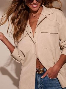 LA Angels Koszula w kolorze beżowym rozmiar: L. Brązowe koszule LA Angels, l, bez wzorów, bez kołnierzyka, bez ramiączek. Za 152,99 zł.